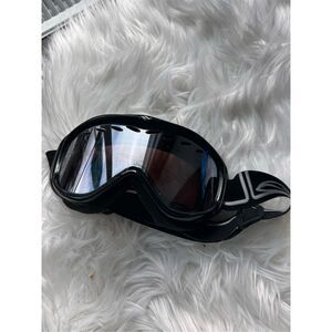 Smith Ski Snowboard Goggles BLACK with Amber Semi Reflective Lenses